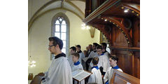 Festgottesdienst zum 50jahrigen Priesterjubiläum von Stadtpfarrer i.R. Geistlichen Rat Ulrich Trzeciok (Foto: Karl-Franz Thiede)